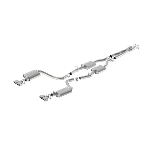 BORLA 140627 Cat Back Exhaust System, Challenger R / T V8-5.7L RWD, Tip №43, 2015-16, sound S-Type