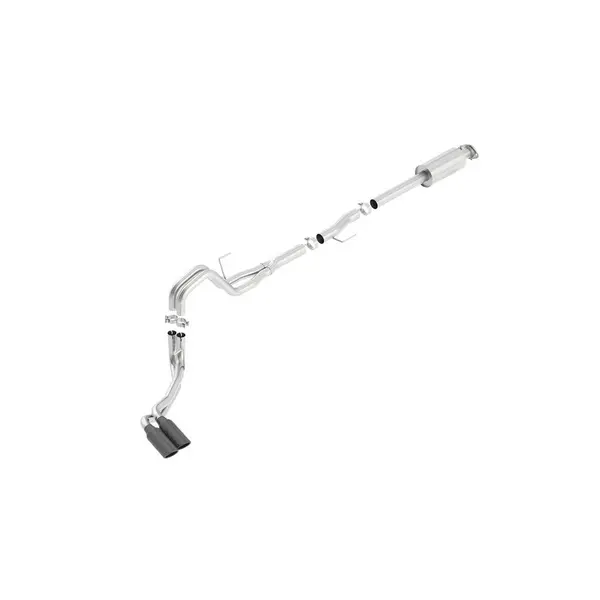 BORLA 140619BC Cat Back Exhaust System, F-150 EcoBoost® 2.7 / 3.5L (turbo), V8-5.0L, Ext.Cab, St. Bed (78.8") Crew Cab Short Bed (67.0)(145" WB), Tip №50, 2015-16, sound ATAK