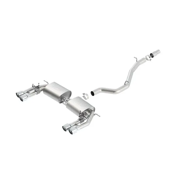 BORLA 140631 Cat Back Exhaust System, S3 8V L4-2.0L (turbo) AWD, 2013-16, sound S-Type