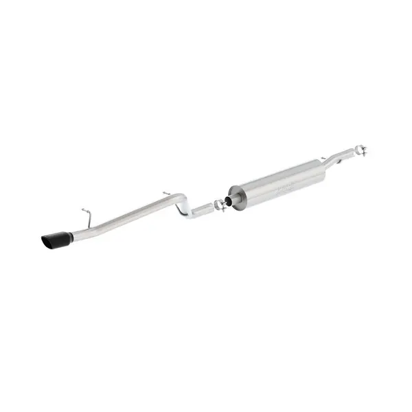 BORLA 140479BC Cat Back Exhaust System, WRANGLER JK2 L6-3.6L AWD 4DR, Tip №48 - "Dirt Sport", 2012-16, sound S-Type