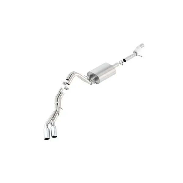 BORLA 140568 Cat Back Exhaust System, Yukon 5.3L Tip №18, 2015-16, sound Touring