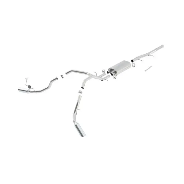 BORLA 140341 Cat Back SILV/SIERRA 1500 '09 4.8L/5.3L