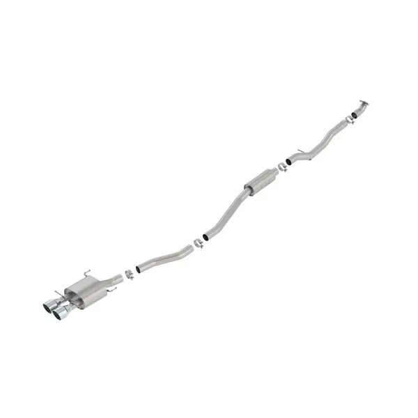 BORLA 140777 Cat-Back "S-Type" 2.75" D RD RL AC IC 4.25" RD x 6.13" HONDA CIVIC SI 1.5L Turbo MT FWD 2DR