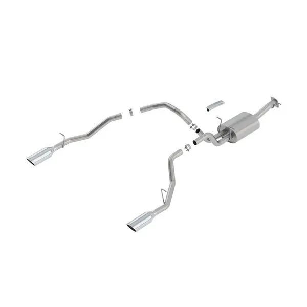 BORLA 140758BC Cat-Back "Touring" 3", 2.5" 5" RD x 15.25" RAM TRUCKS 1500 5.7L V8 AT
