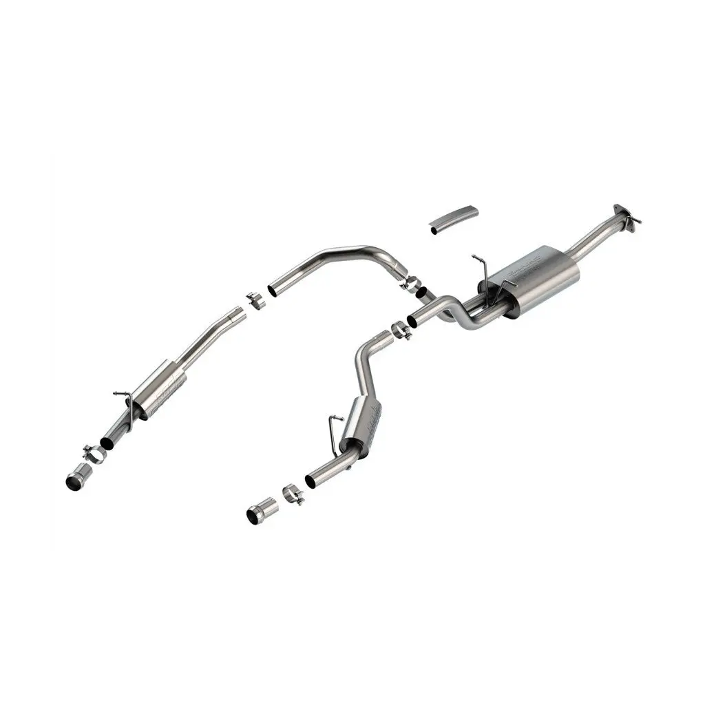 BORLA 141030 Cat-Back Exhaust 3", 2.5", S-Type for RAM 1500 3.0L 2025-