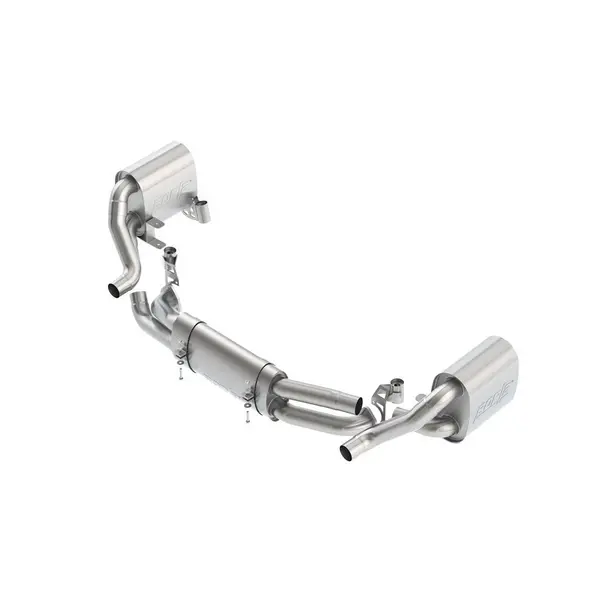 BORLA 140711 Cat-Back Exhaust S-Type PORSCHE 997.2 911 2009-2011 3.6L / 3.8L AT / MT RWD / AWD 2.5" W / OEM TIPS