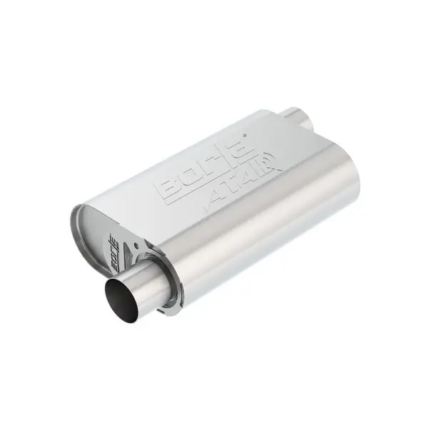 BORLA 400854 Crate Mufflers ATAK 2.5" x 2.5" GM Stock 396 CID