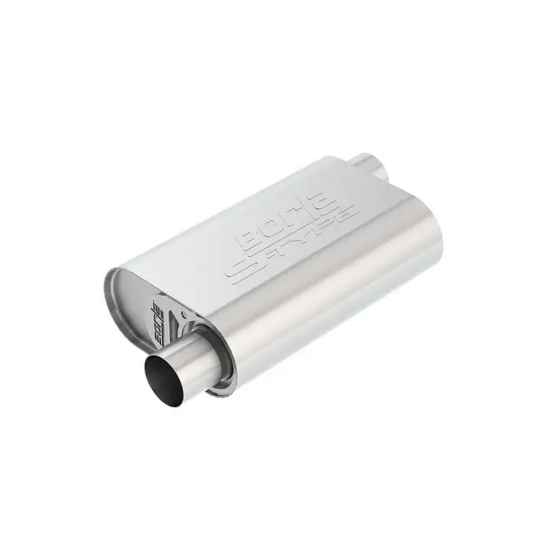 BORLA 400773 Crate Mufflers S-Type 2.5" x 2.5" GM Hot 350, 383 CID