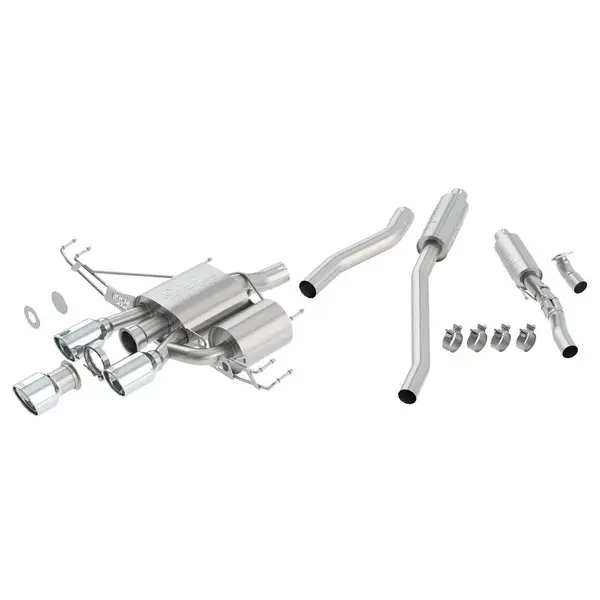 BORLA 140738CB Exhaust system ATAK 2.75" for CIVIC TYPE R '17-'18 2.0L