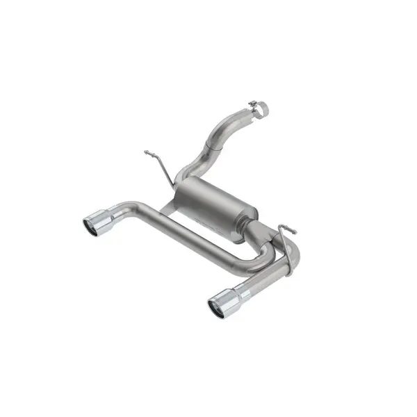 BORLA 11957 Exhaust System Axle-Back ATAK, 2.75", 2.5" (3.5" Tips) for JEEP Wrangler 3.6L (JL / JLU) 2018-
