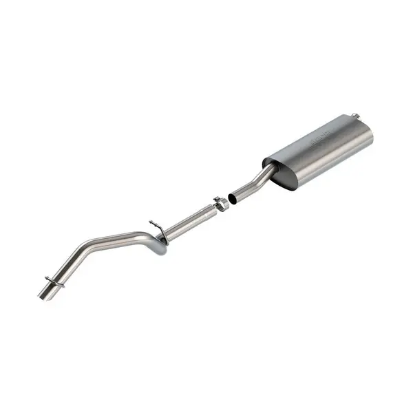 BORLA 140829 Exhaust System Cat-Back 2.50", S-Type (2.5" Turndown Tip) for JEEP Wrangler Unlimited 3.6L (JL) 2018-