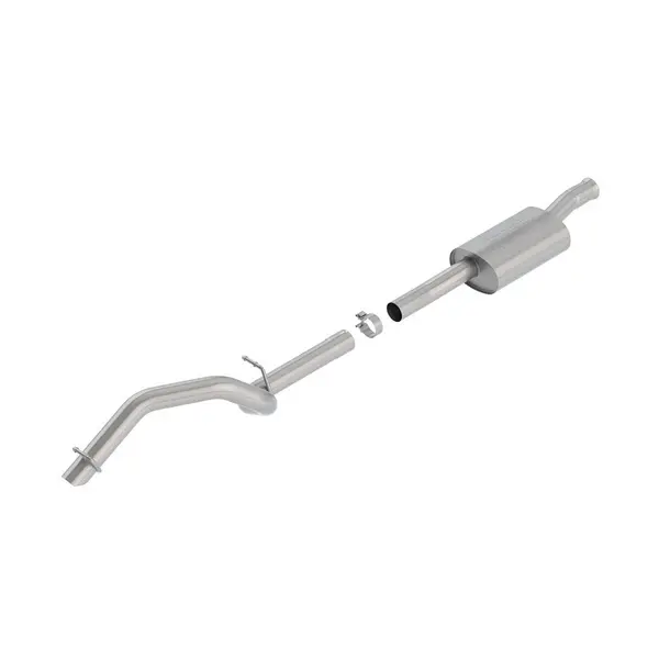 BORLA 140787 Exhaust System Cat-Back S-Type, 2.75" (2.75" Turndown Tip) for JEEP Wrangler 2.0L (JLU) 2018-