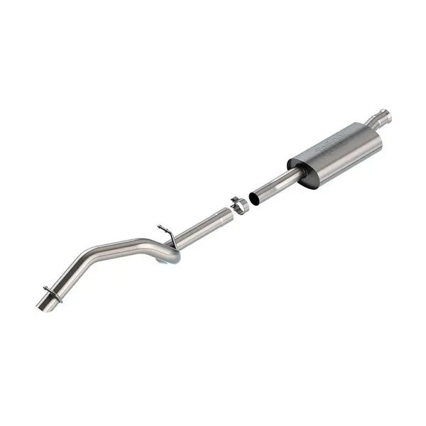 BORLA 140822 Exhaust System Cat-Back Touring, 2.75" (2.75" Turndown Tip) for JEEP Wrangler 2.0L (JLU) 2018-