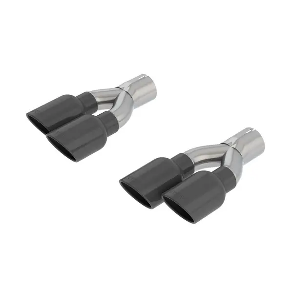 BORLA 60672BC JEEP Grand Cherokee TrackHAWK 6.2L V8 AT BLACK CHROME TIP OPTION