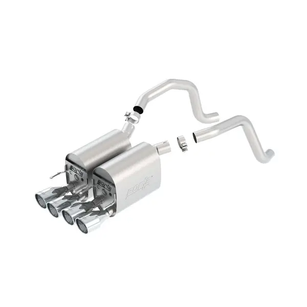 BORLA 11814 Rear Section C6 CORVETTE 2005-2008 Touring