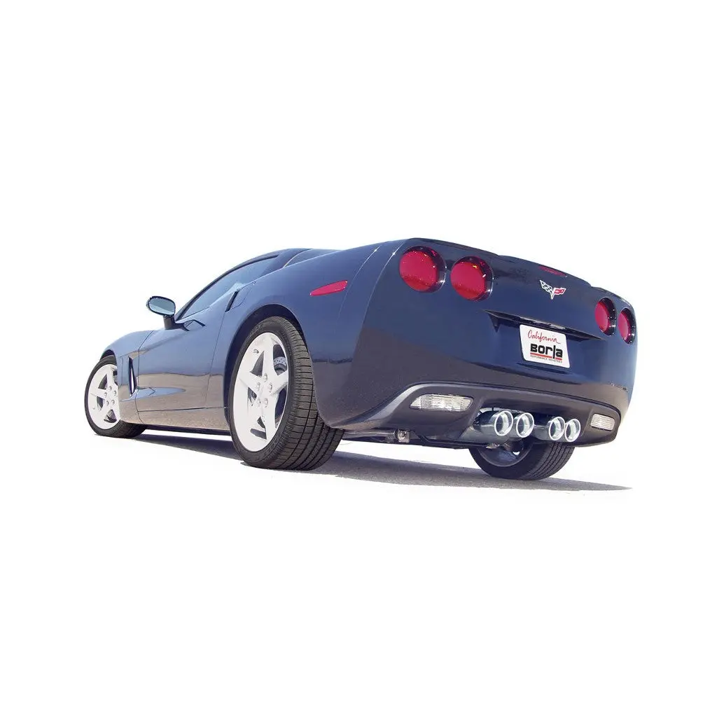 BORLA 11814 Rear Section C6 CORVETTE 2005-2008 Touring