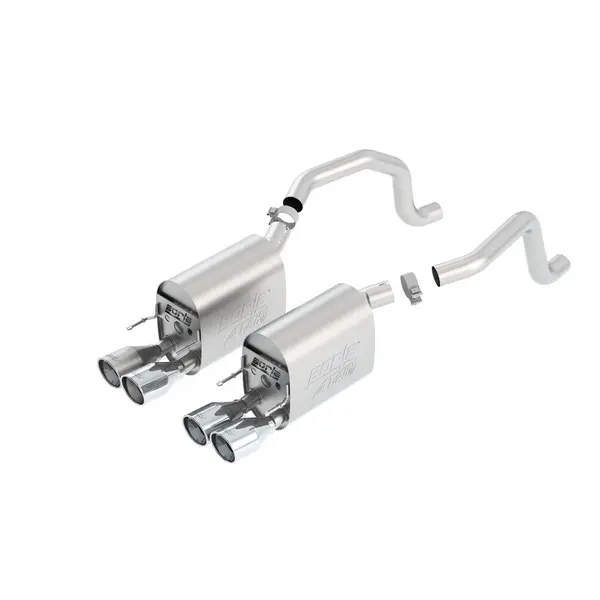 BORLA 11812 Rear Section C6 CORVETTE 2009-2013 ATAK