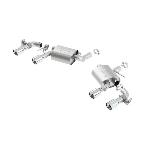 BORLA 11925 Rear Section, CAMARO SS V8-6.2L, Tip №47 -With the system NPP, 2016, sound ATAK