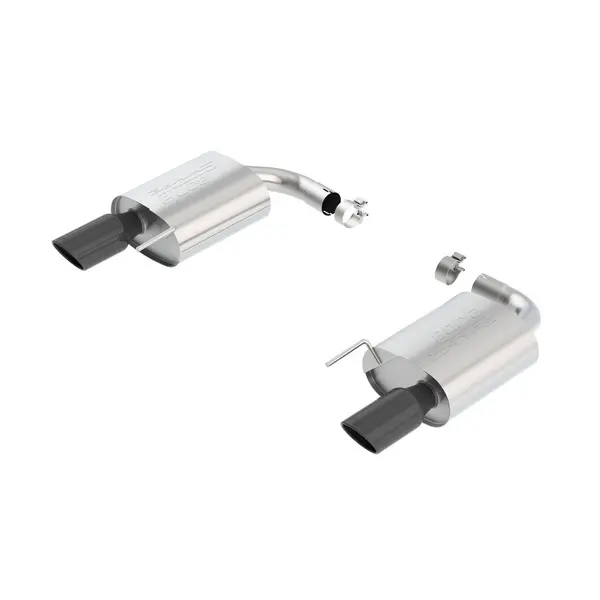 BORLA 11887BC Rear Section, Mustang GT V8-5.0L, Tip №49, 2015-16, sound S-Type