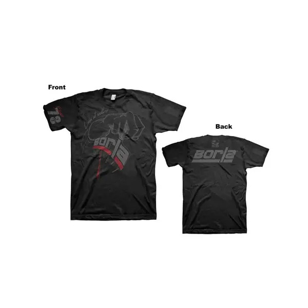 BORLA 21568 SHIFTER T-SHIRT, MEN Charcoal mall