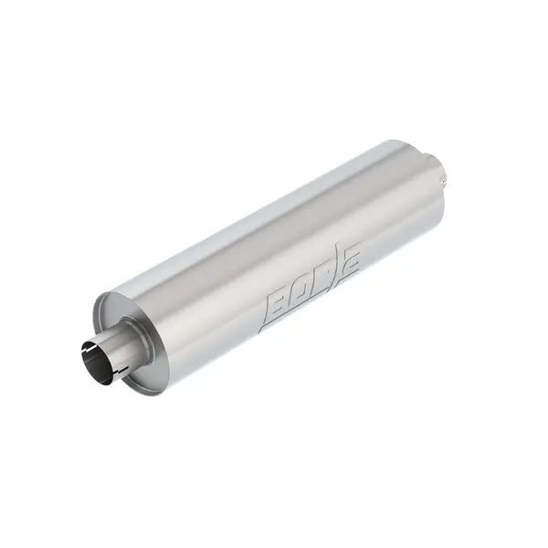 BORLA 400130 Specialty MUFFLER: 2.75" IN/OUT 6.75" DIA. X 24" NOTCHED " S-TYPE" SUPERSEDES #19131347
