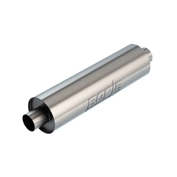 BORLA 400436 UNIVERSAL Performance Muffler,, silver "Heavy Duty" (HD), In / Out 3", dim. 24"x6.75"