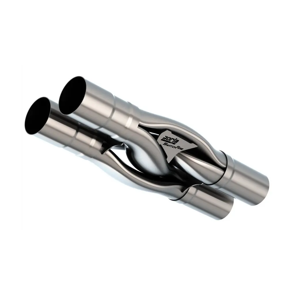 BORLA 60746 Universal X-Pipe SwitchFire, 3" (Without Notches)