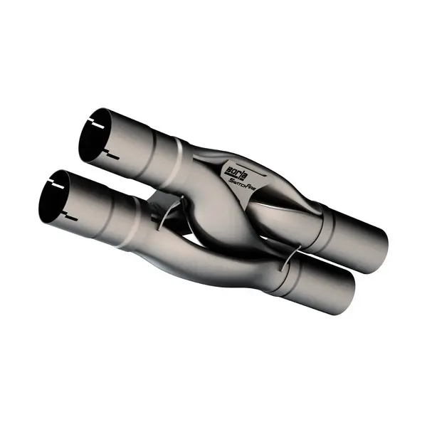 BORLA 60748 X-Pipe SwitchFire 2.75", 3" for FORD Mustang GT 2018-2024 / Dark Horse
