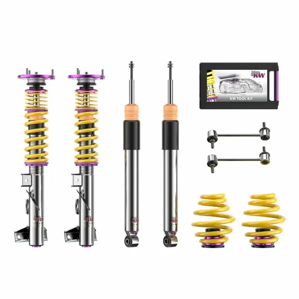 KW 35220831 Coilover Kit CLUBSPORT BMW 3er / 3-series (E36); (3B, 3/B, 3C, 3/C) sedan, coupé, station wagon, convertible 09/90-05/92