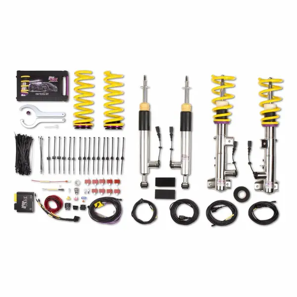 KW 39025008 Coilover Kit INOX DDC ECU MERCEDES-BENZ SLK 55 AMG; (172, 172 AMG) 01/12-
