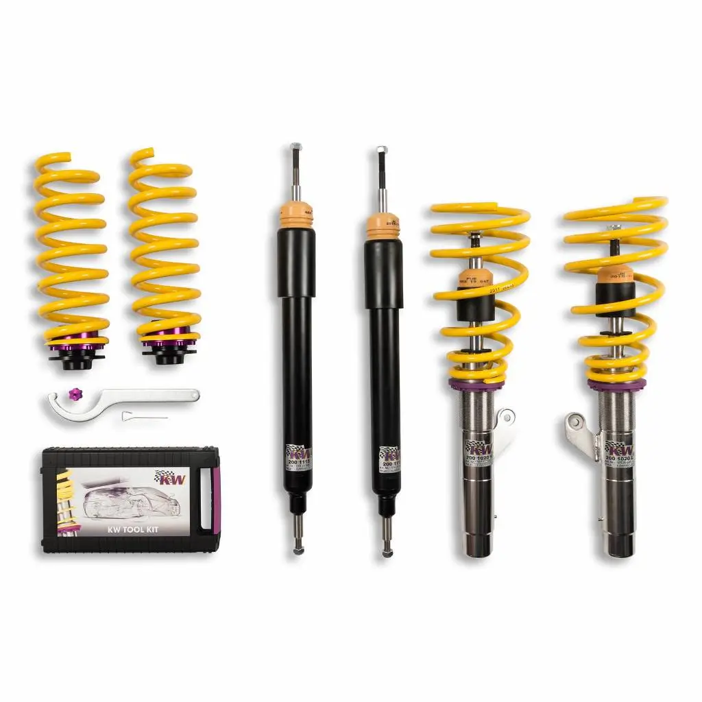 KW 10220048 Coilover Kit INOX V1 BMW 3er / 3-series (E90,E91,E92);