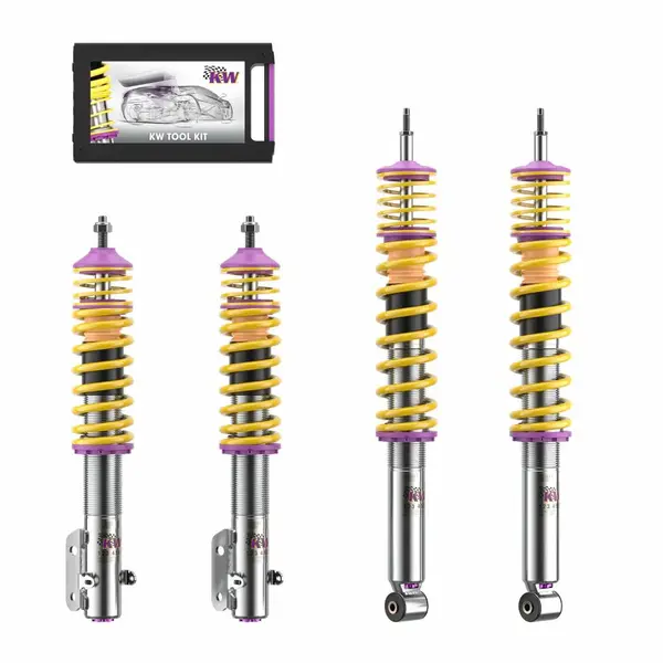 KW 35280004 Coilover Kit INOX V3 VW Golf III, Vento;