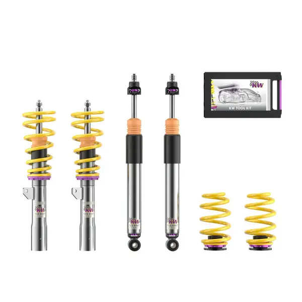 KW 352200GN Coilover Kit V3 Inox for BMW M135 xDrive (F70) / M235 xDrive