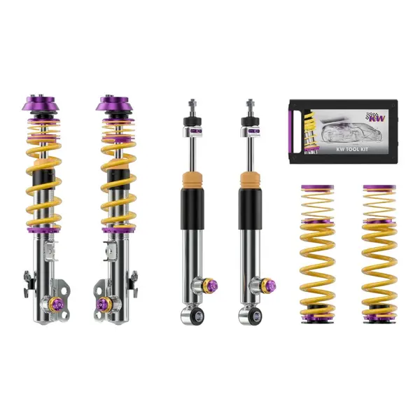 KW 39756223 Coilover Kit V4 CLUBSPORT (incl. Top Mounts) for TOYOTA GR Yaris (GXPA16) 2020-2024