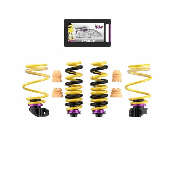 KW 253200EB Height Adjustable Springs Kit for BMW M2 (G87) / M3 (G80) / M4