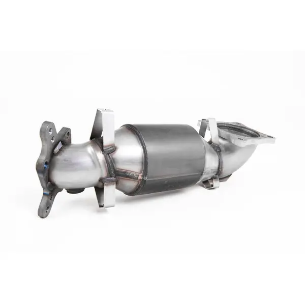 MILLTEK SSXHO238 Cast Downpipe with HJS High Flow Sports Cat HONDA Civic Type R FK8 2.0 i-VTEC