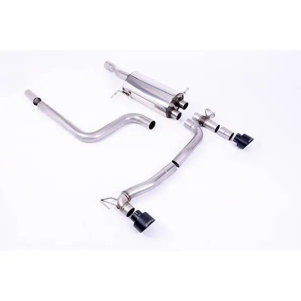 MILLTEK SSXFD357 Cat-back 100mm GT100B FORD Fiesta Mk8 ST 1.5 EcoBoost 200PS (Pre Sept 2020 Models Only) 2018 - 2020