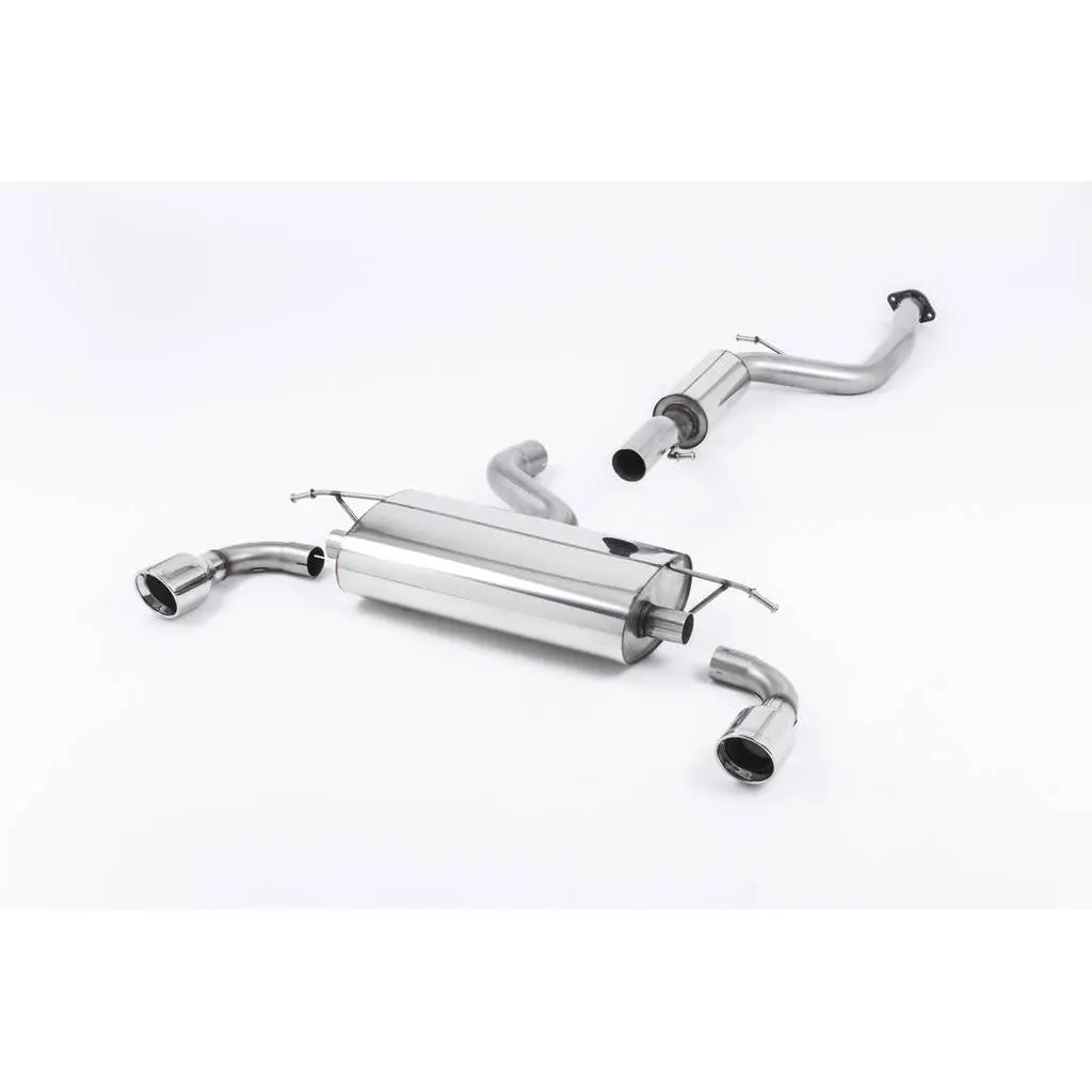 MILLTEK SSXFD043 Cat-back 100mm Jet ECA FORD Focus Mk2 ST