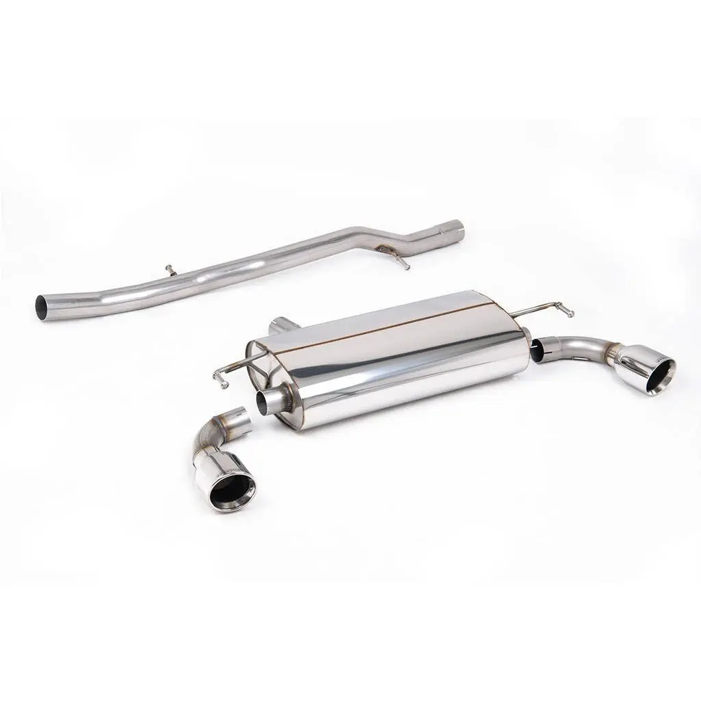 MILLTEK SSXVW025 Cat-back 100mm Jet VW Golf Mk4 R32 3.2 V6 4WD