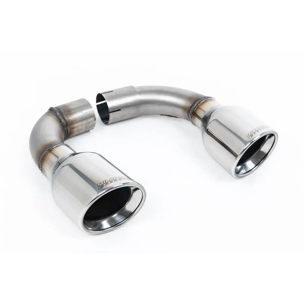 MILLTEK SSXVW025 Cat-back 100mm Jet VW Golf Mk4 R32 3.2 V6 4WD