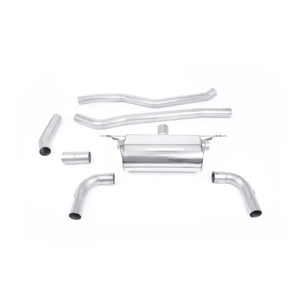 MILLTEK SSXBM1070 Cat-back 90.00 GT BMW 3 Series F30 320i L M Sport (Long Wheel Base - inc LCI)