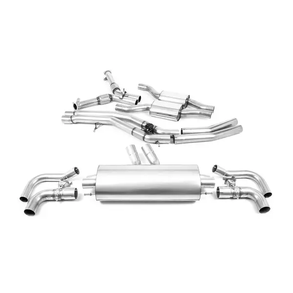 MILLTEK SSXAU957 Cat-back AUDI RSQ8 4.0 V8 Bi-Turbo (Non OPF/GPF) 2020 - 2022