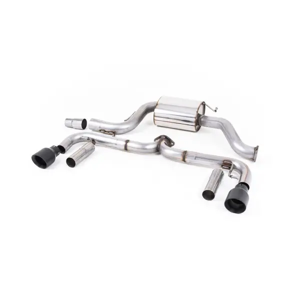 MILLTEK SSXVW342 Cat-back Dual GT100 VW Beetle 2.0 TSI