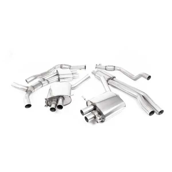 MILLTEK SSXAU754 Cat-back ECA AUDI RS5 B9 2.9 V6 Turbo Coupe