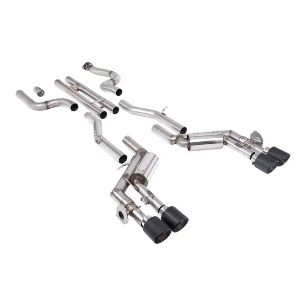 MILLTEK SSXCH104 Cat-Back Exhaust, 2.76" (Carbon JET-115 Tips) for CHEVROLET Camaro SS 6.2L 2016-2024