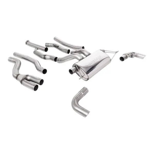 MILLTEK SSXBM1222 Cat-Back Exhaust, 3" for BMW M240i XDrive (G42) OPF/GPF