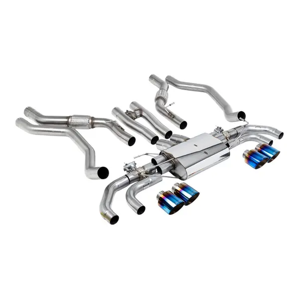 MILLTEK SSXLR227 Cat-Back Exhaust, 3.15" (Blue Titanium GT-115 Tips) for LAND ROVER Range Rover Sport SV (L461) 2024-