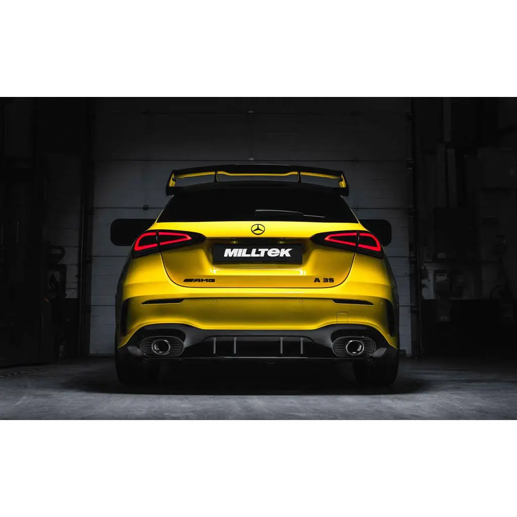 MILLTEK SSXMZ125 Cat-back MERCEDES-Benz A-Class A35 AMG 2.0 Turbo