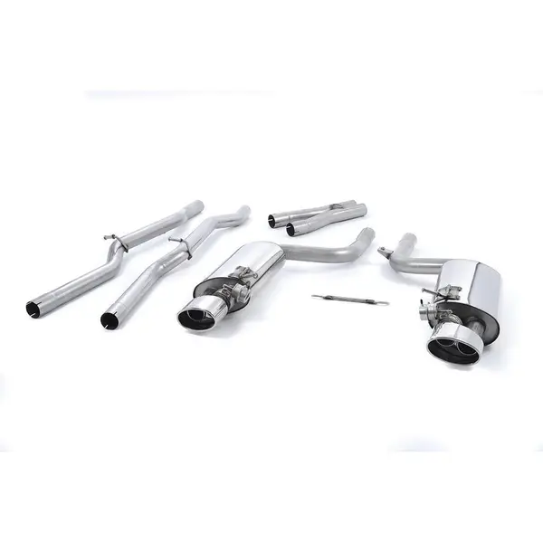 MILLTEK SSXAU116 Cat-back Special 224 Special 225 AUDI RS4 B7 4.2 V8 Saloon Avant and Cabriolet