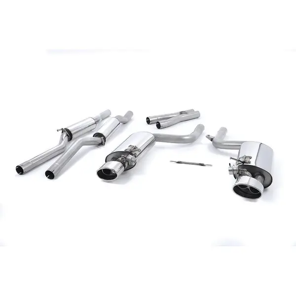 MILLTEK SSXAU061 Cat-back Special 224 Special 225 ECA AUDI RS4 B7 4.2 V8 Saloon Avant and Cabriolet